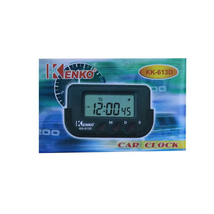 Kenko KK-613D Dijital Araç Saati ( Kronometre)