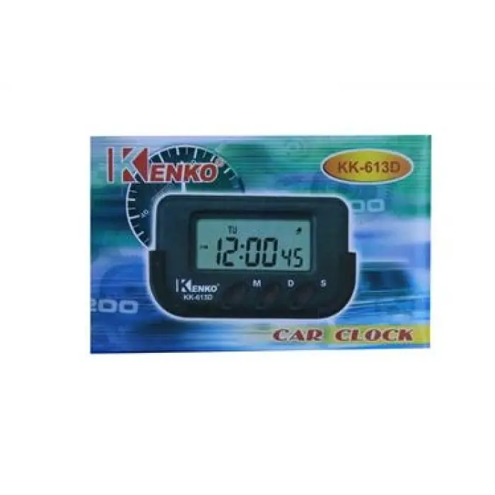 Kenko KK-613D Dijital Araç Saati ( Kronometre)