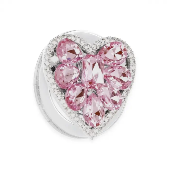 Kickstand Taşlı Magsafe Stand - Pembe