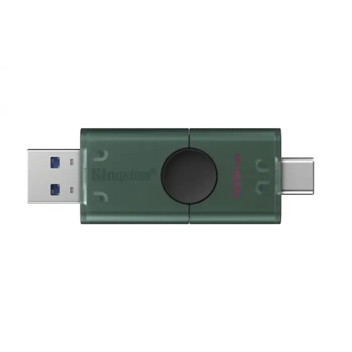Kingston DTDEG2-128GB 128GB USB-A + USB-C 3.2 Gen 1 DataTraveler DuoG2 Flash Bellek