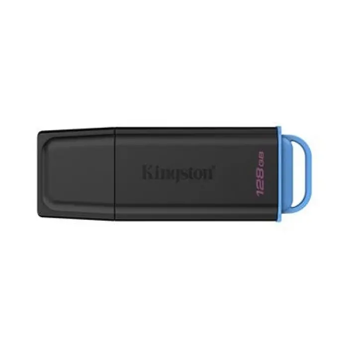 Kingston DTXG2-128GB 128GB Portable USB 3.2 Gen 1 DataTraveler Exodia Black-Blue Flash Bellek