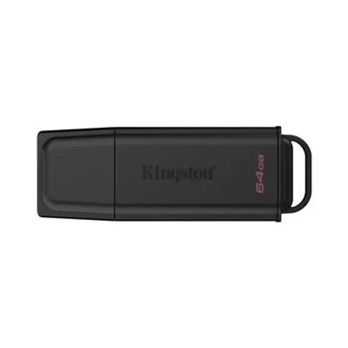 Kingston DTXG2-64GB 64GB Portable USB 3.2 Gen 1 DataTraveler Exodia Black Flash Bellek