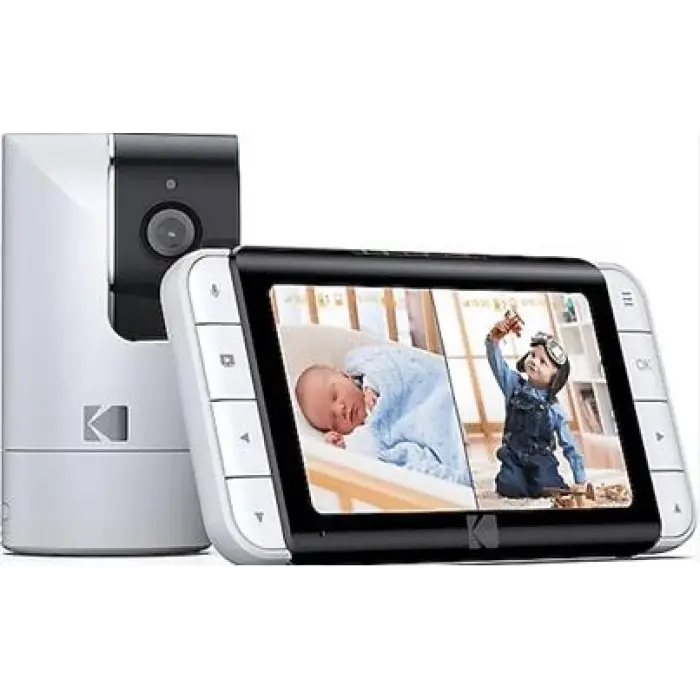 Kodak Cherish C525P Akıllı Bebek Monitörü 5.0 Lcd Ekran Ebeveyn Ünitesi
