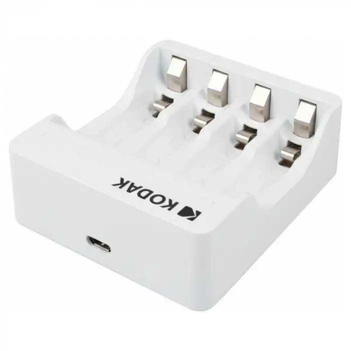 Kodak Kd-29490 4’lü Aa/aaa Ni-mh Type-c Otomatik Hızlı Pil Şarj Cihazı