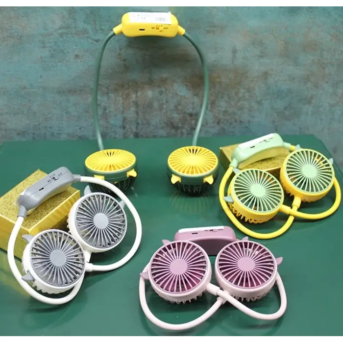 Kuromi Şarjlı Boyun Fanı Vantilatör 2 Kademeli Alk2687