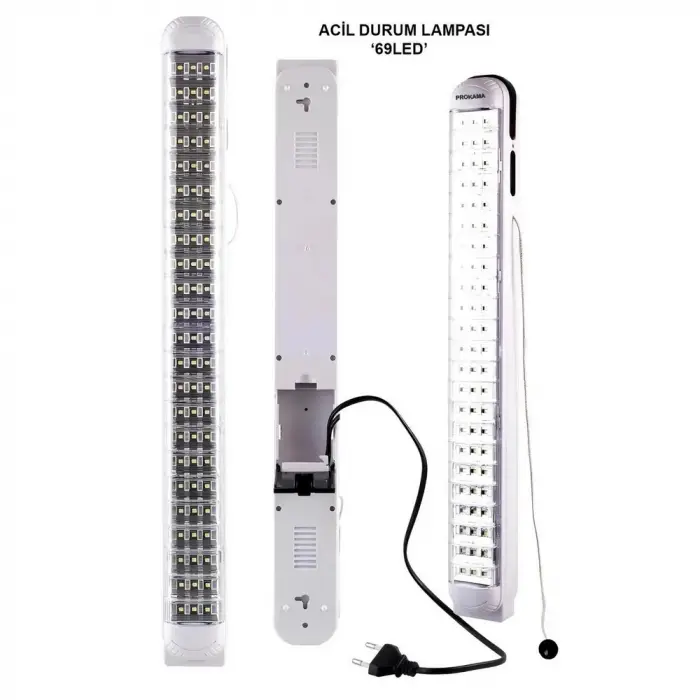 Ledpoint Lp-6069 Akülü 69 Led Şarjlı Işıldak