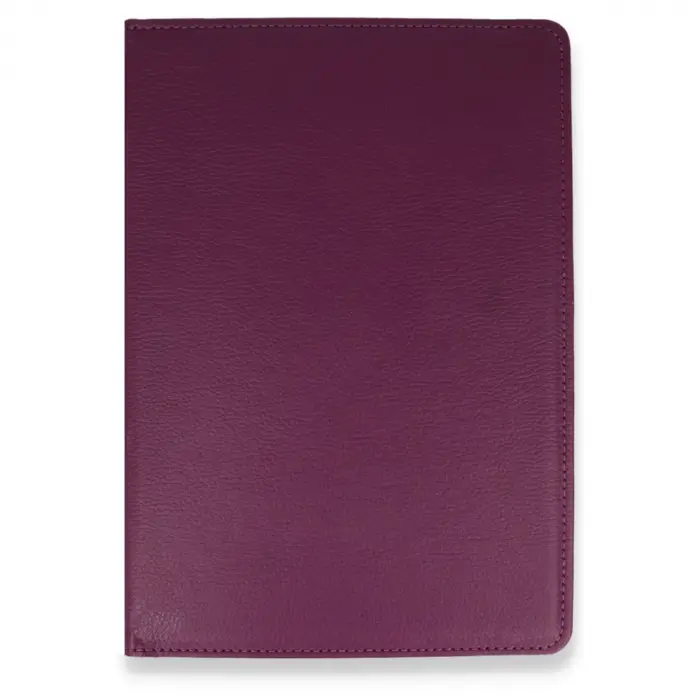 Lenovo M10 Fhd Plus X606f Kılıf 360 Tablet Deri Kılıf - Mürdüm