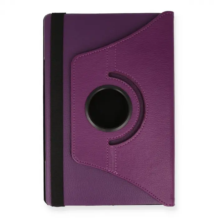 Lenovo M10 Fhd Plus X606f Kılıf 360 Tablet Deri Kılıf - Mürdüm