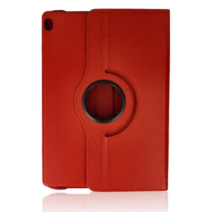 Lenovo M10 X505f Kılıf 360 Tablet Deri Kılıf - Kırmızı