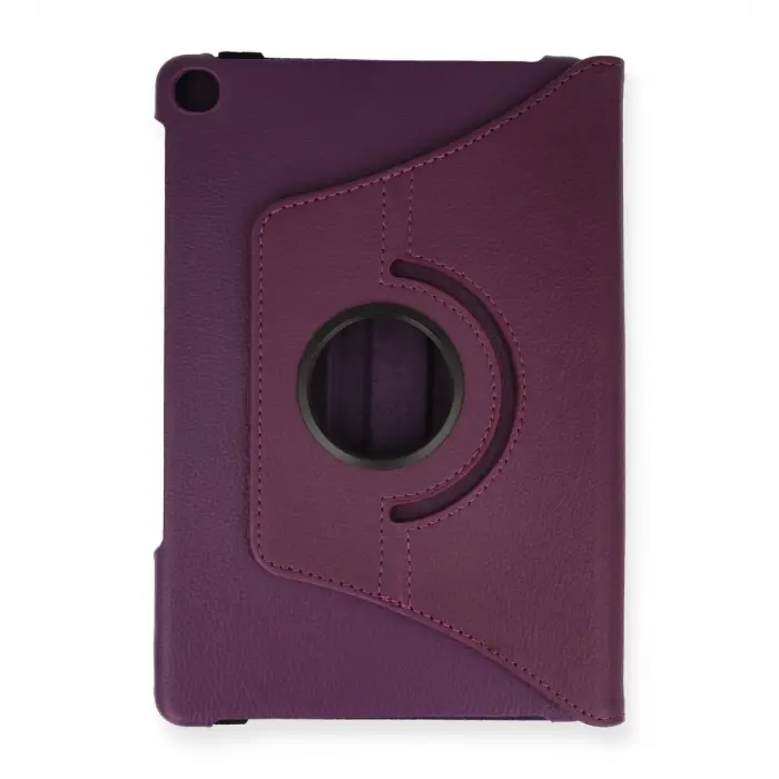 Lenovo Tab M10 Tb328fu Kılıf 360 Tablet Deri Kılıf - Mürdüm