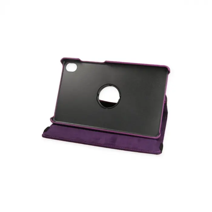 Lenovo Tab M8 Kılıf 360 Tablet Deri Kılıf - Mürdüm