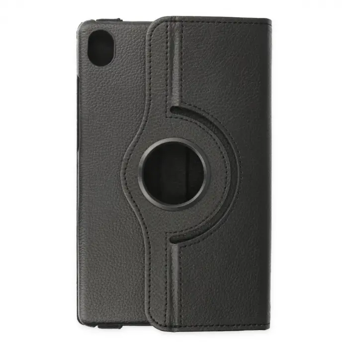 Lenovo Tab M8 Kılıf 360 Tablet Deri Kılıf - Siyah