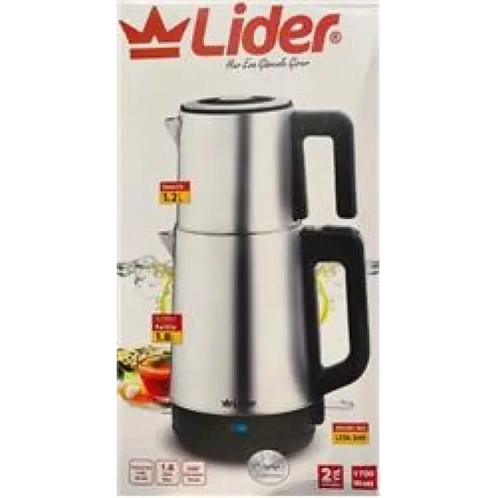 Lider Ltm-340 İkisi Bir Arada Elektrikli Çaycı Ve Kettle