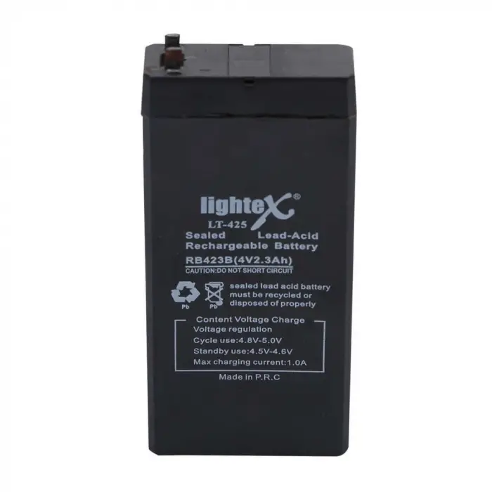 Lightex Lt-425 4v 2.3ah Işıldak Fener Aküsü