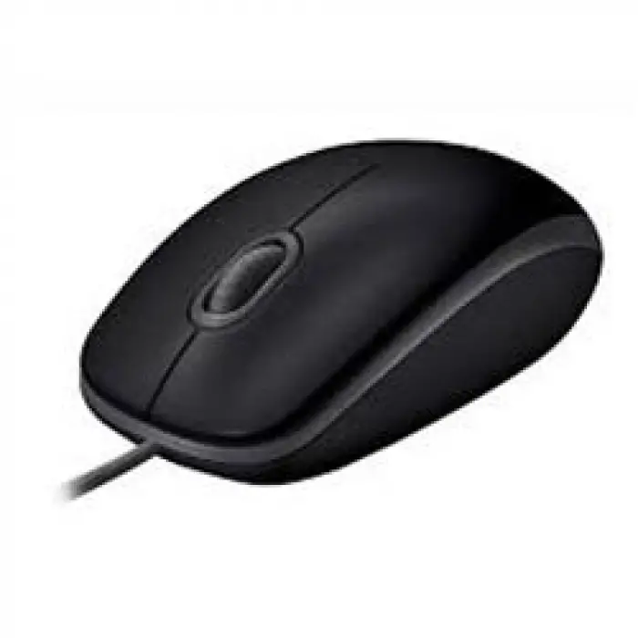Logitech 910-005508 B110 Siyah Silent (Sessiz) Kablolu Optik USB Mouse (KDO)