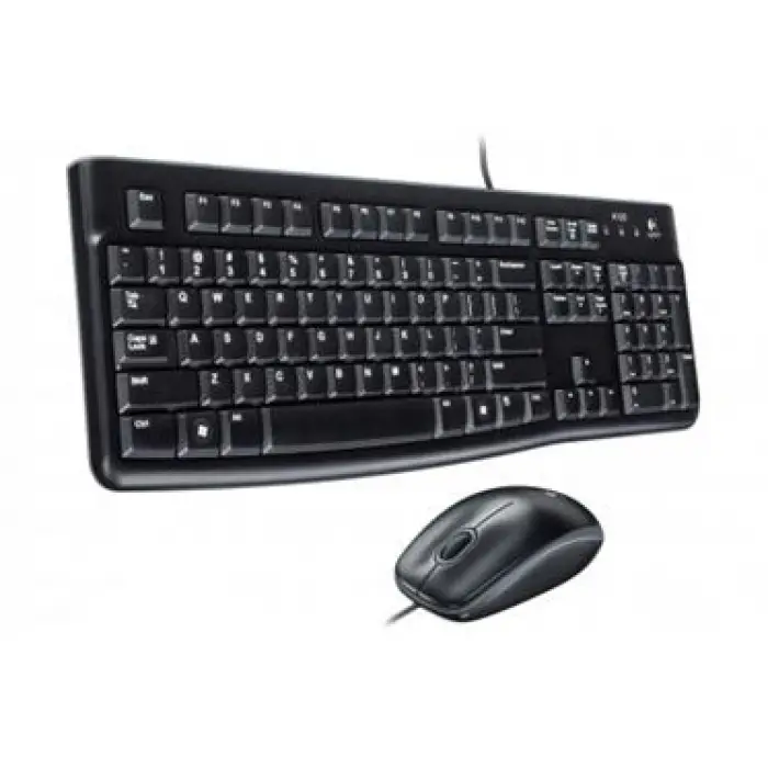 Logitech 920-002560 MK120 Q Usb Standart Kablolu Klavye Mouse Set (KDO)