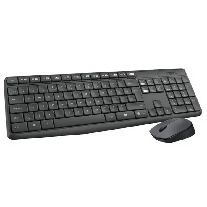 Logitech 920-007931 MK235 İngilizce Kablosuz Klavye & Mouse Seti (KDO)