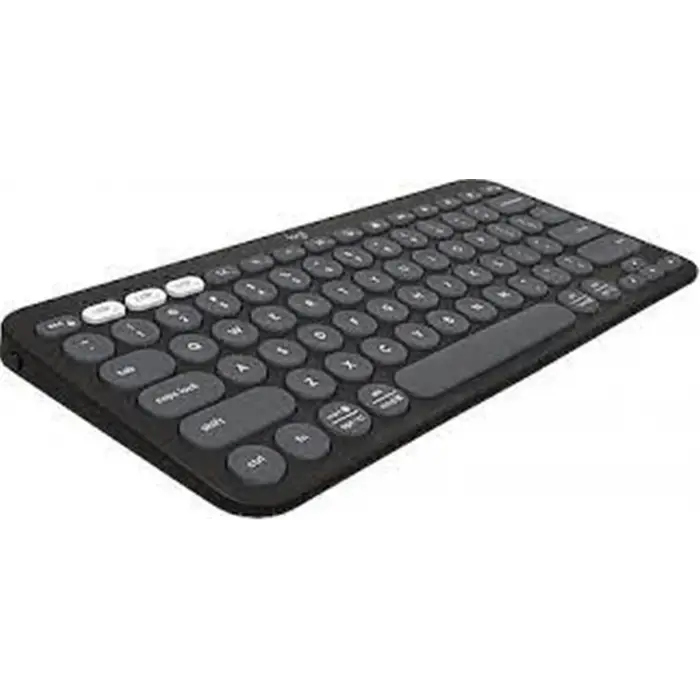 Logitech 920-011859 K380S Pebble Keys 2 Bluetooth Siyah Klavye (KDO)