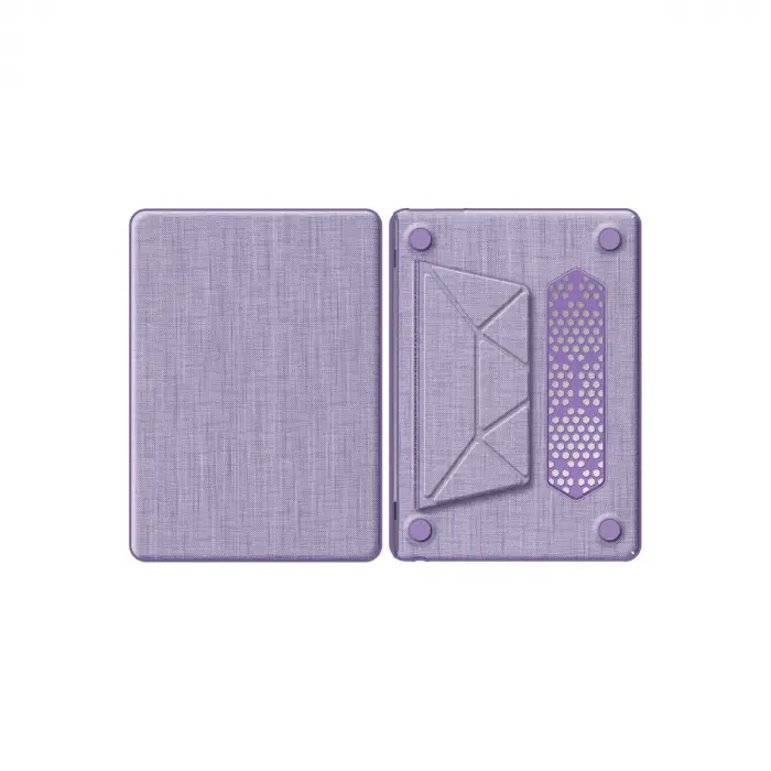 Macbook Air 15 2023 Macbook Kumaş Kapak - Mor