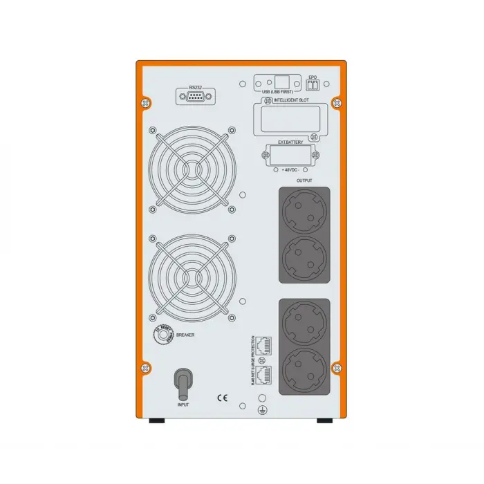 Makelsan Powerpack SE Serisi 2 kVA Online 1F-1F 4-7Ah Akü Güç Kaynağı