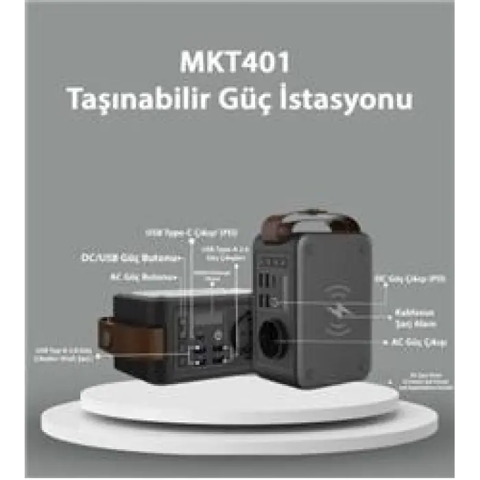 Makim MKT401 TAŞINABİLİR GÜÇ İSTASYONU