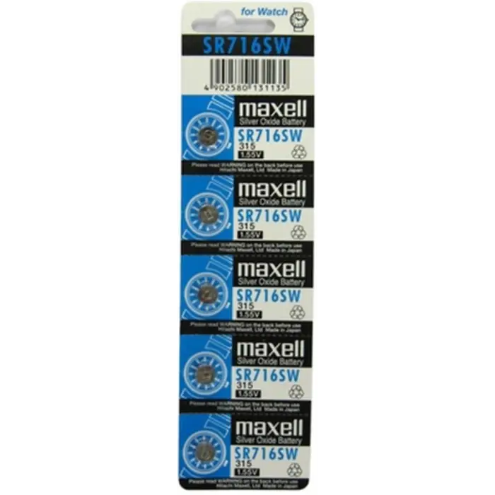 Maxell Sr-716Sw-315 10lu Paket Pil (KDO)