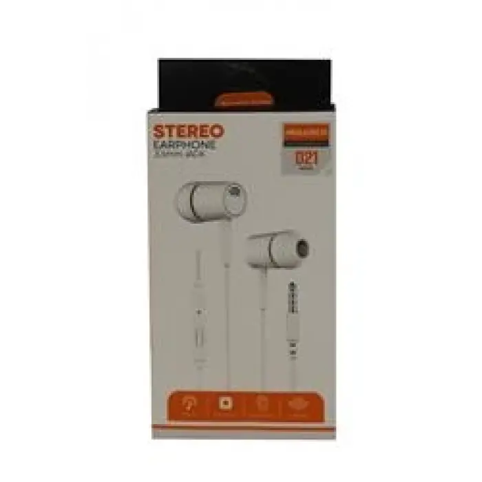 Megatech D21 Stereo Beyaz Mikrofonlu Kulaklık (KDO)