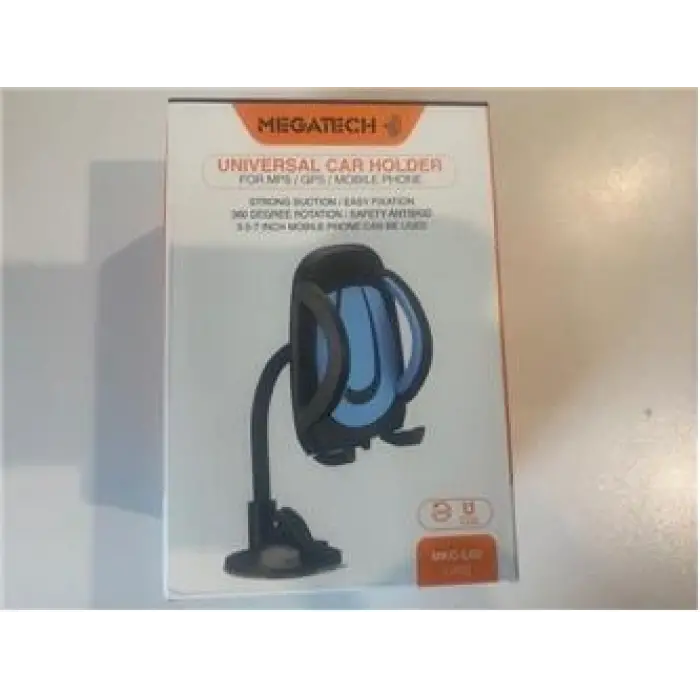 Megatech MKC-L02  Siyah Araç Telefon Tutucu (KDO)