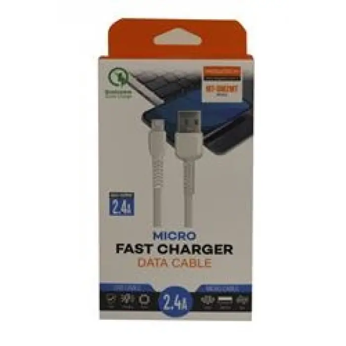 Megatech MT-DM2MT 2.4A Micro 2mt Data Şarj Kablosu (KDO)