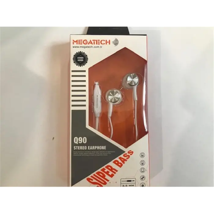 Megatech QG-90 Beyaz Mikrofonlu Kulaklık Mıknatıslı (KDO)