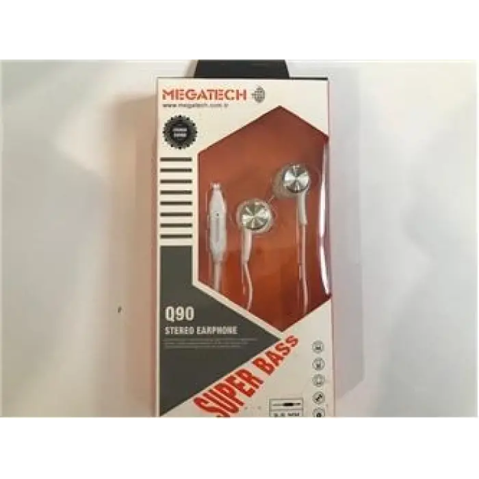 Megatech QG-90 Beyaz Mikrofonlu Kulaklık Mıknatıslı (KDO)