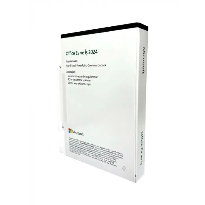 Microsoft Office Home and Business 2024 EP2-06692 Türkçe Lisans Kutu Ofis Yazılımı