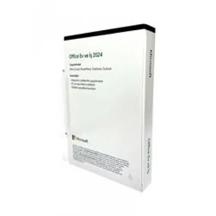 Microsoft Office Home and Business 2024 EP2-06692 Türkçe Lisans Kutu Ofis Yazılımı