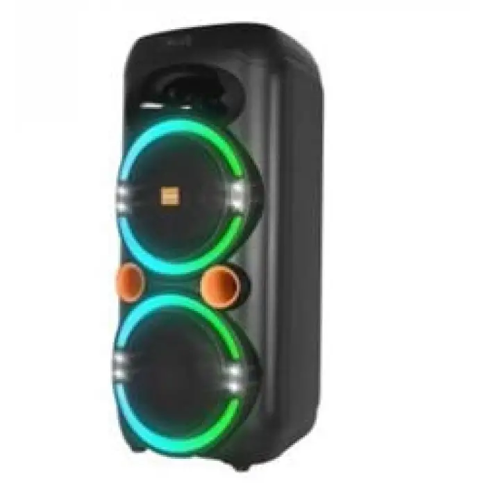 Mikado MD-79KP 30W Işıklı Siyah 1 UHF UV Mikrofonlu USB-BT-TF-TWS-AUX Type-C Şarjlı Hoparlör