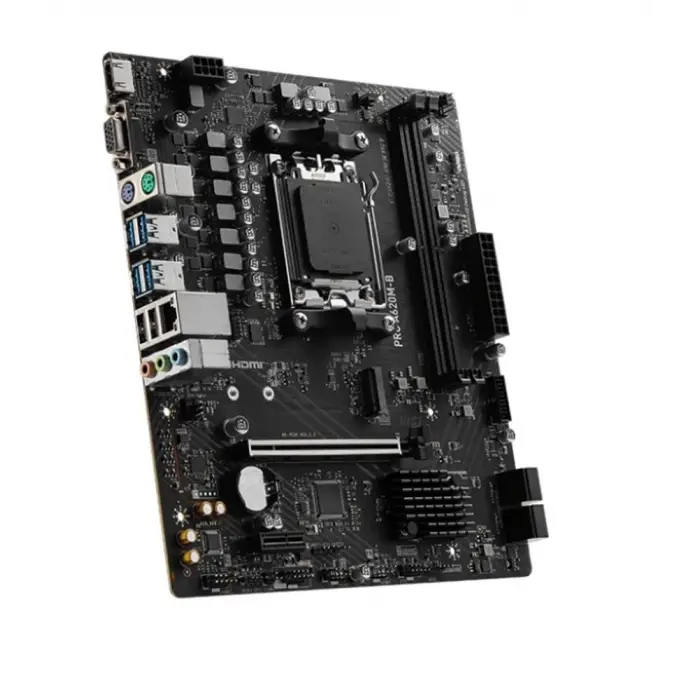 Msı Pro A620M-B AMD A620 AM5 Soket DDR5 6800(OC)MHz mATX Anakart (KDO)