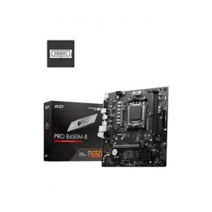 Msı Pro B650M-B 6800mhz(OC) RGB M.2 AM5 DDR5 mATX Anakart (KDO)