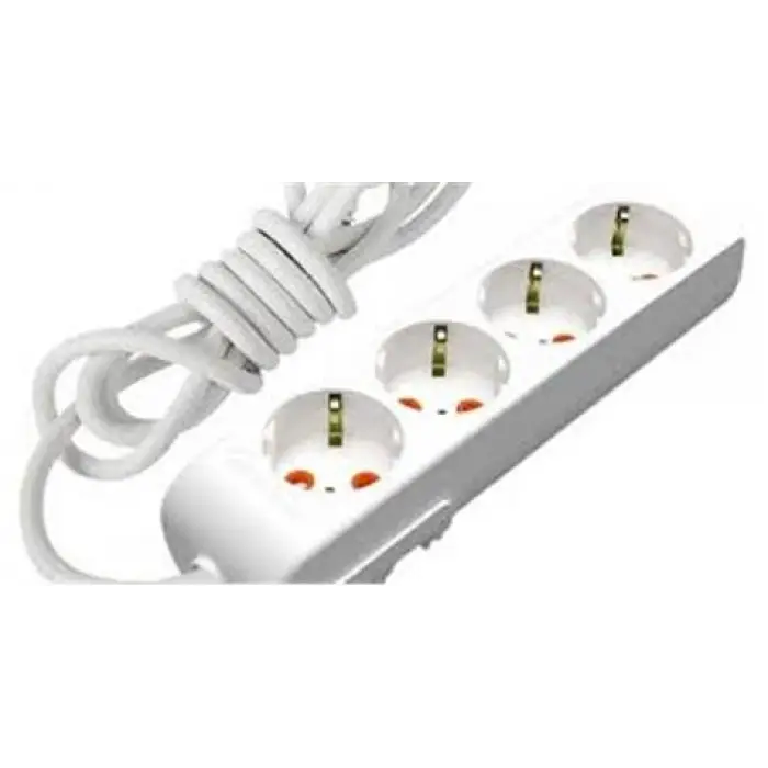 Mutlusan Rı-Tech 4lü 1mt Topraklı Grup Priz (001 175 410002 01 00) (KDO)