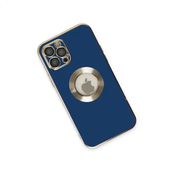 Newface Apple İphone 12 Pro Kılıf Store Silikon - Mavi