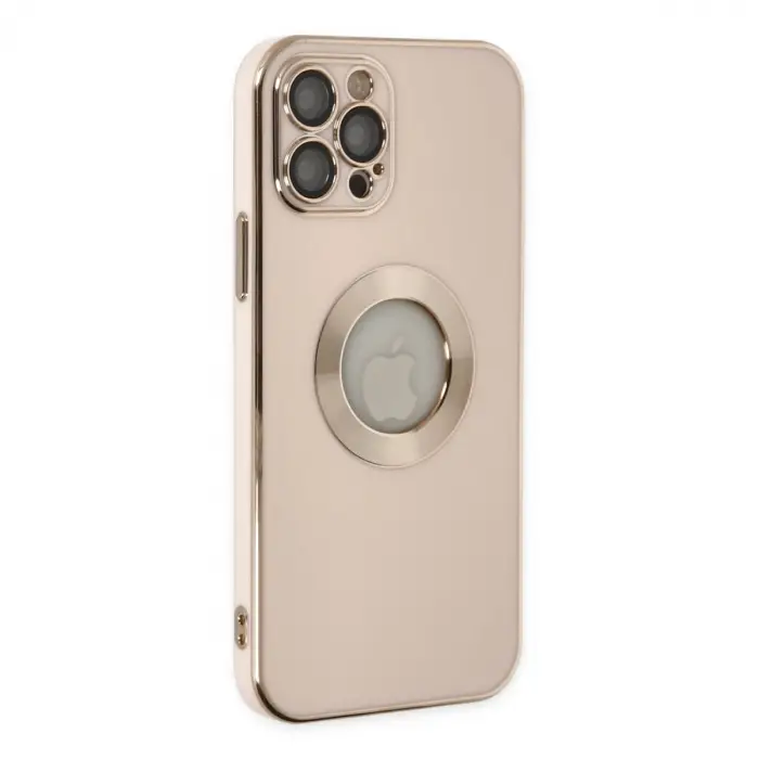 Newface Apple İphone 12 Pro Kılıf Store Silikon - Pembe