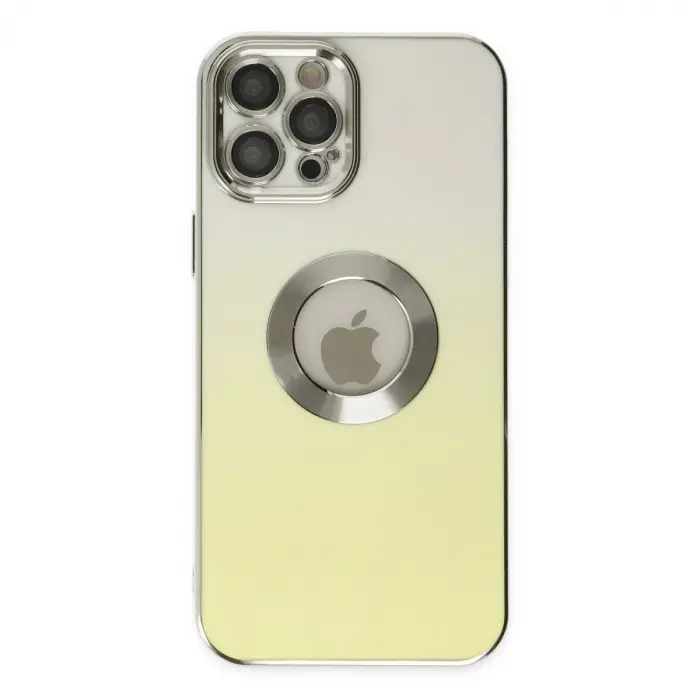 Newface Apple İphone 12 Pro Max Kılıf Best Silikon - Sarı