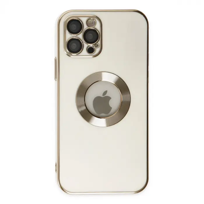 Newface Apple İphone 12 Pro Max Kılıf Store Silikon - Beyaz