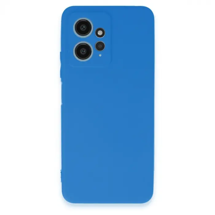 Newface Xiaomi Redmi Note 12 4g Kılıf First Silikon - Mavi
