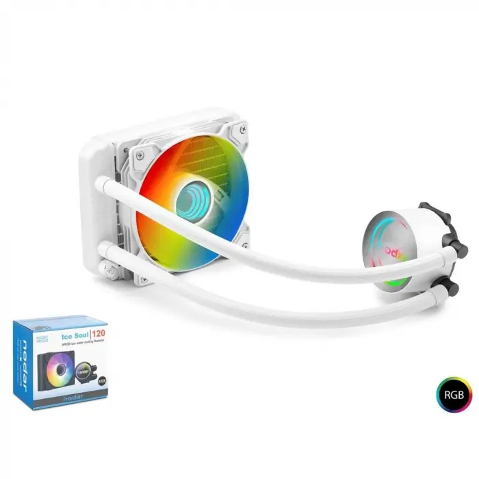 Nodar Nd2501 Sıvı Soğutma Fan 120 Argb 12Cm Beyaz (KDO)