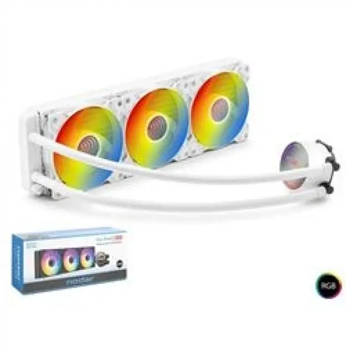 Nodar Nd2506 Sıvı Soğutma Fan 360 Argb 36Cm Beyaz (KDO)