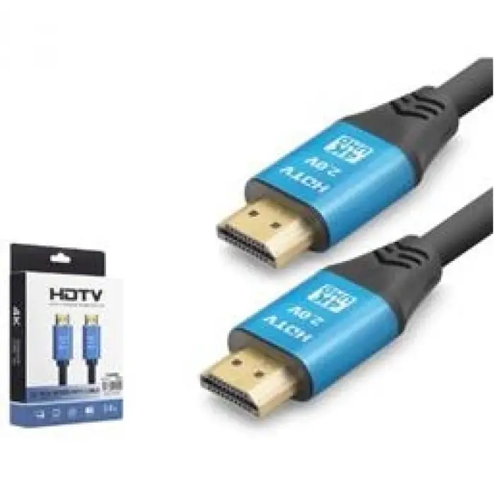 NODAR ND4051 HDMI 2.0 Kablo 4K 60 Hz OD 8.0 mm 3 m Siyah Mavi (KDO)