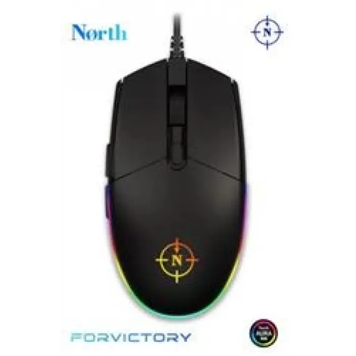 North Combat RGB Kablolu Oyuncu Mouse (KDO)