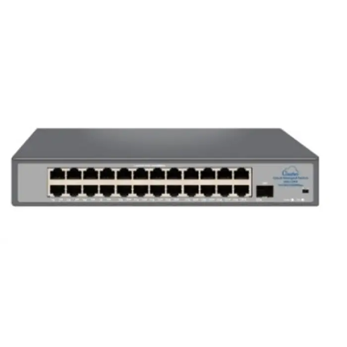 Nova NVC-HIS2124G1S 24 Port 1 SFP Full Giga Cloud Non Poe Ethernet Switch