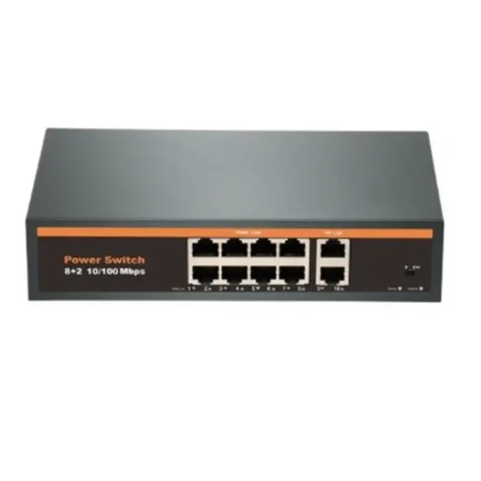 Nova NVC-INTSF0820FB2L 24V INTERCOM 8+2 POE SWİTCH (10-100) (KDO)