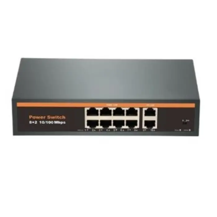 Nova NVC-INTSF0820FB2L 24V INTERCOM 8+2 POE SWİTCH (10-100) (KDO)