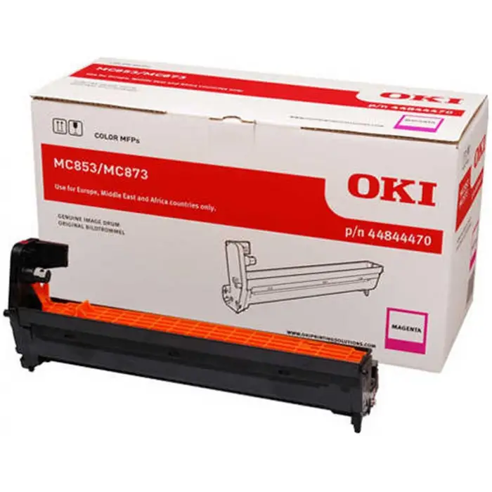 OKI 44844470 KIRMIZI DRUM ( GÖRÜNTÜLEME SİLİNDİRİ ) - MC853, MC873, MC883 - 30000 SAY (KDO)